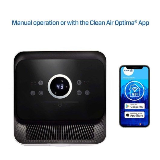 Deumidificatore Clean Air Optima CA-707 Smart HEPA Ionizzatore 70m² 320W