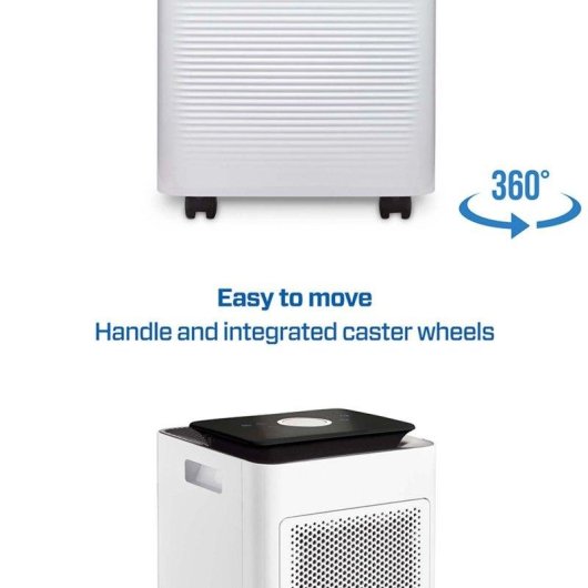 Deumidificatore Clean Air Optima CA-707 Smart HEPA Ionizzatore 70m² 320W