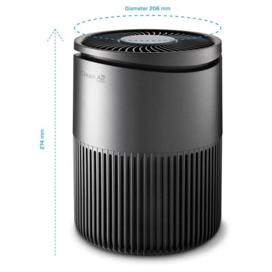 Luftreiniger Clean Air Optima CA-503T Compact Smart HEPA Ionisator