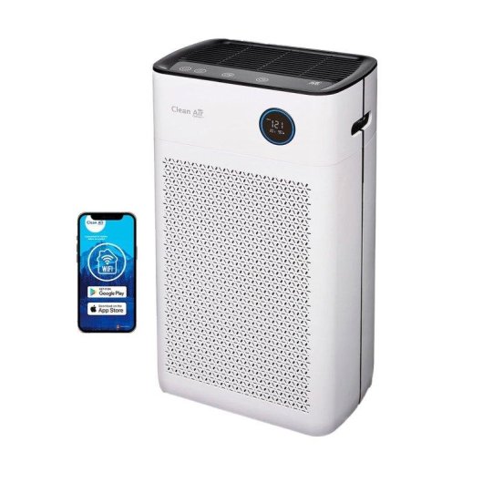 Purificatore d'aria Clean Air Optima CA-510PRO Smart HEPA Ionizzatore App