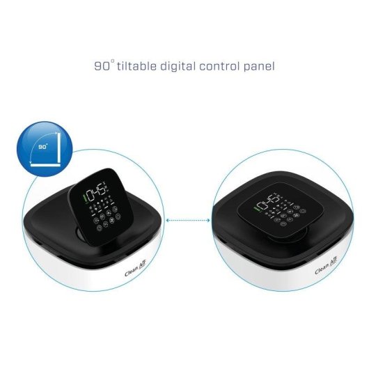 Umidificatore Clean Air Optima CA-808 Smart 8L HEPA Ionizzatore WiFi