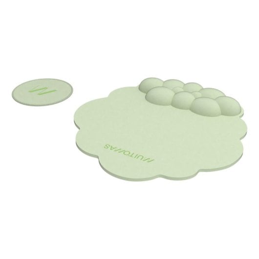Tappetino Muitomas MOUSEPADGN Verde Supporto Polso Confezione 2