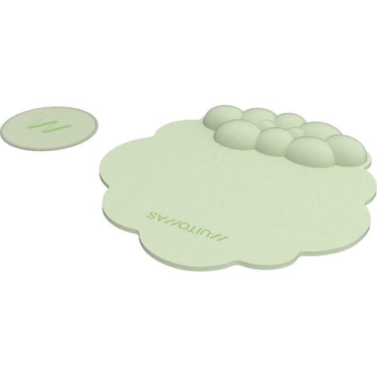 Tappetino Muitomas MOUSEPADGN Verde Supporto Polso Confezione 2