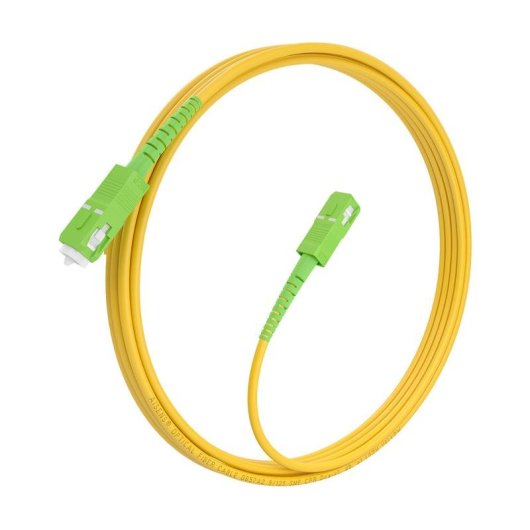 Cabo de fibra óptica Aisens A152-0982 SC/APC Simplex 5 m Amarelo