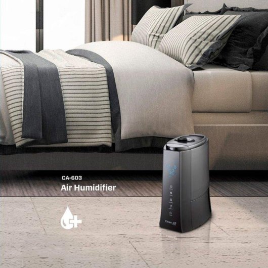 Humidificador Clean Air Optima CA-603 Ionizador Ultrassónico 45m² Aromaterapia