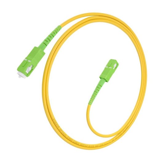 Cabo fibra óptica Aisens A152-0980 SC/APC-SC/APC 2 m amarelo simplex
