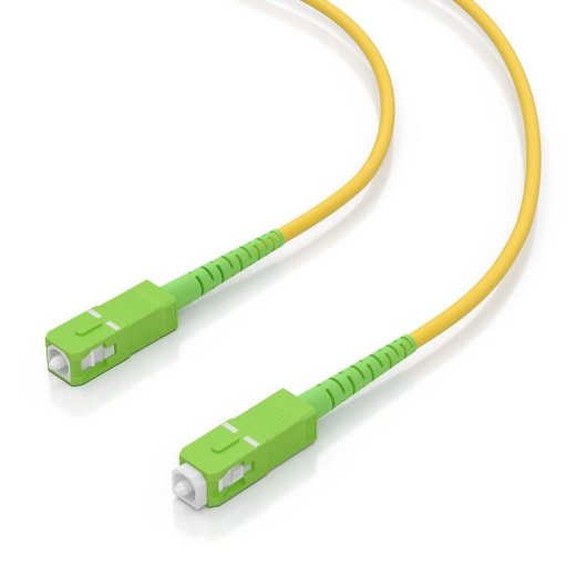 Cabo fibra óptica Aisens A152-0980 SC/APC-SC/APC 2 m amarelo simplex