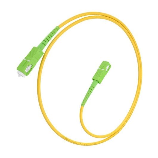 Cabo fibra óptica Aisens A152-0979 SC/APC-SC/APC SMF 1 m amarelo