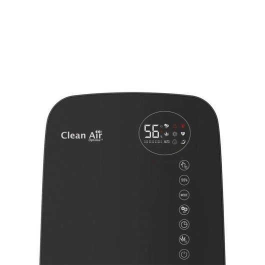 Luftbefeuchter Clean Air Optima CA-607B Smart Ionisator Kalt Warm Dampf 65m²