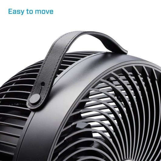 Ventilatore Clean Air Optima CA-403 Smart Oscillazione 3D Controllo App Legno