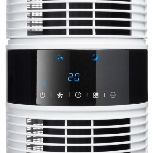 Ventilatore torre Clean Air Optima CA-406W bianco oscillazione 90° 360°
