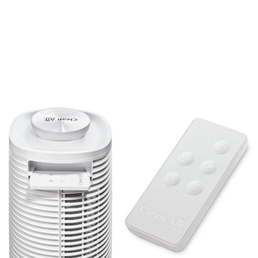 Ventilatore torre Clean Air Optima CA-406W bianco oscillazione 90° 360°
