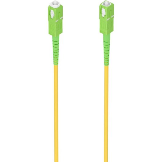 Cabo Aisens A152-0984 Fibra Óptica Monomodo SC/APC 10m Amarelo LSZH