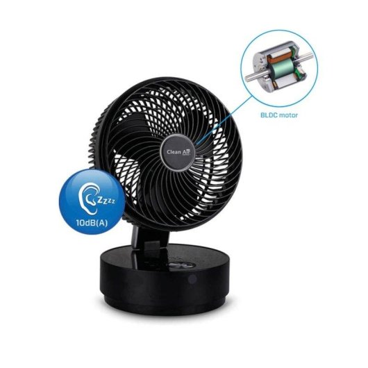 Ventilatore Clean Air Optima CA-404B Ionizzatore Silenzioso Potente Tavolo