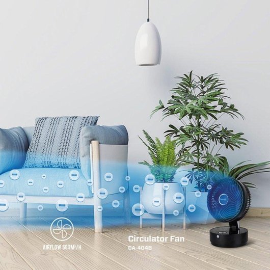 Ventilatore Clean Air Optima CA-404B Ionizzatore Silenzioso Potente Tavolo
