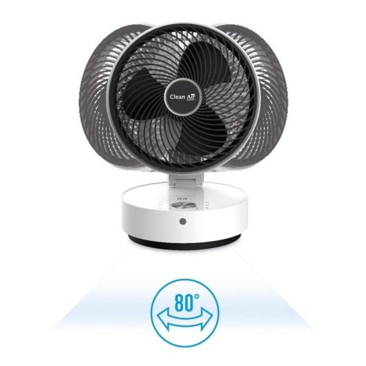 Ventilatore Clean Air Optima CA-404W Ionizzatore Silenzioso Potente Tavolo
