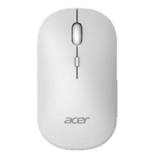 Mouse Acer AMR130 Bluetooth 5.2 Dual 1600DPI Bianco Ergonomico 4 Tasti