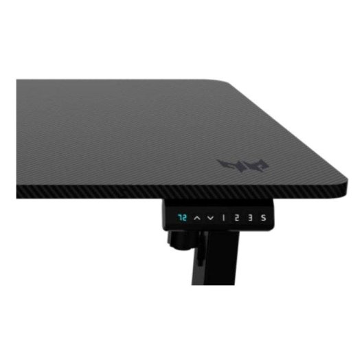 Mesa Gaming Acer 150x70cm Bois et Fer RGB Réglable