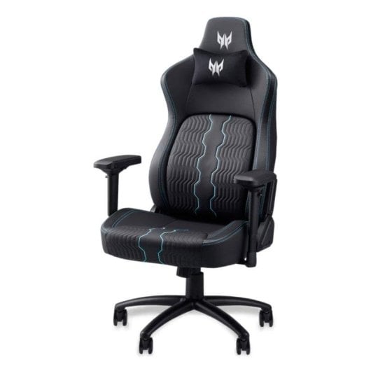 Chaise Acer Predator Rift Pro ergonomique 4D noire et bleue 170 kg