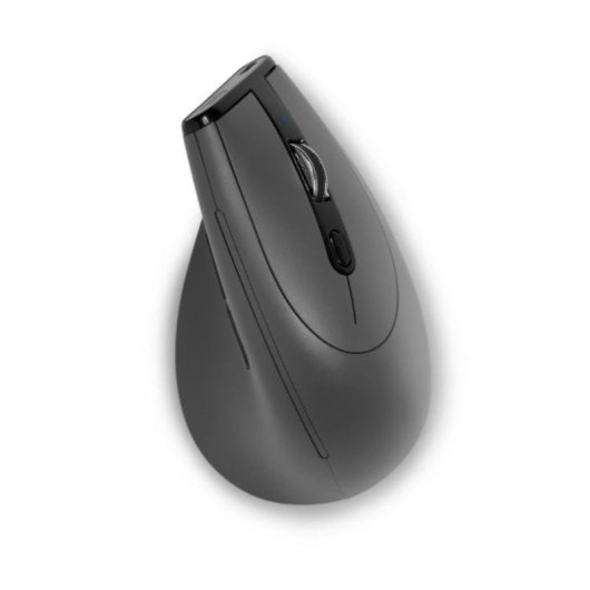 Souris BakkerElkhuizen Grip Pro Sans Fil 2400DPI Gris Noir Jaune Verticale