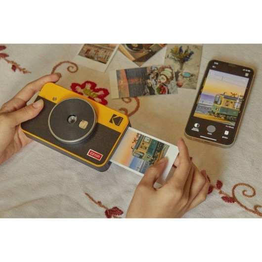 Cámara Instantánea Kodak Mini Shot Combo 2 Blitz Bluetooth 13 MP 4PASS Gelb