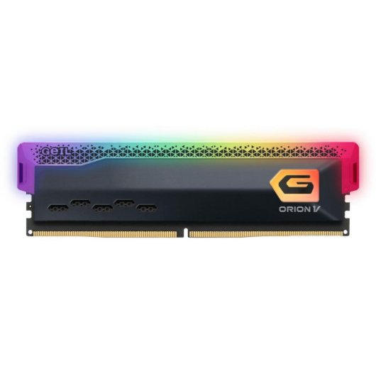 Memoria RAM GeIL ORION V RGB AMD Edition 16GB 1x16GB DDR5 5200MHz CL38 ECC RGB Gris AMD EXPO