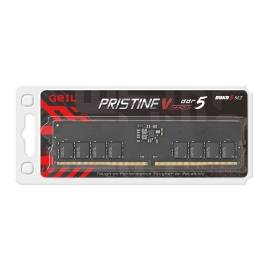 Memoria RAM GeIL Pristine V AMD Edition 16GB 1x16GB DDR5 4800MHz CL40 ECC Heatsink