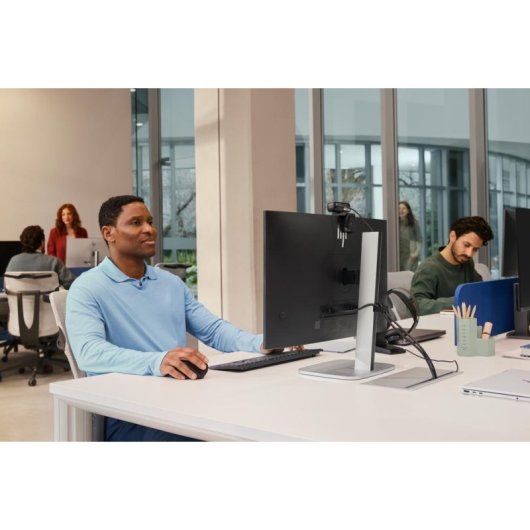 Ratón HP 725M Tilt Ergonomic Inalámbrico Bluetooth USB Negro Silencioso