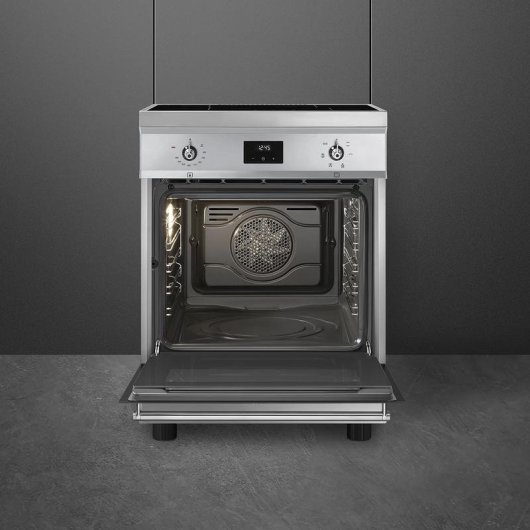 Cocina Smeg Symphony C6IMXT2 inducción 4 zonas acero inoxidable