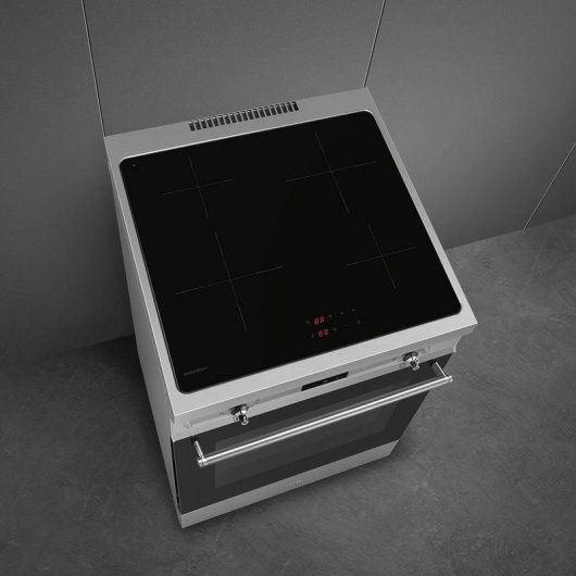 Cocina Smeg Symphony C6IMXT2 inducción 4 zonas acero inoxidable
