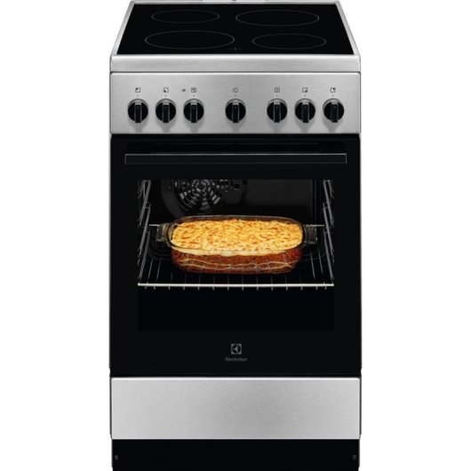 Fogão Electrolux LKR540066X vitrocerâmica 4 zonas forno multifunções A