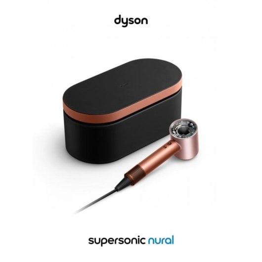 Phon Ionico Dyson Supersonic Nural Straight+Wavy 1600W 4 Temperature 3 Velocità con Accessori Blu Arancione
