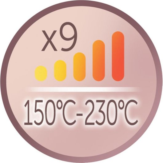 Piastra per Capelli Ceramica Remington S9150B 230ºC 9 Livelli Piastre Flottanti Spegnimento Automatico Nero