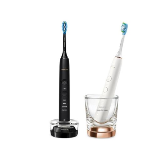Spazzolino Sonico Philips Sonicare DiamondClean 9000 HX9914/57 5 Modalità 2 Testine App