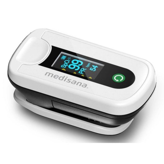 Ossimetro Medisana PM 180 OLED Precisione 2% Bianco Compatto