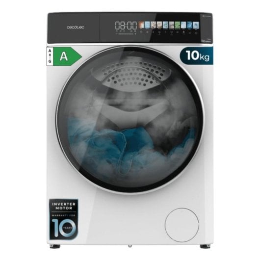 Máquina de Lavar Roupa Cecotec Bolero DressCode 10900 10 kg 1400 rpm A Branco Doseador Automático