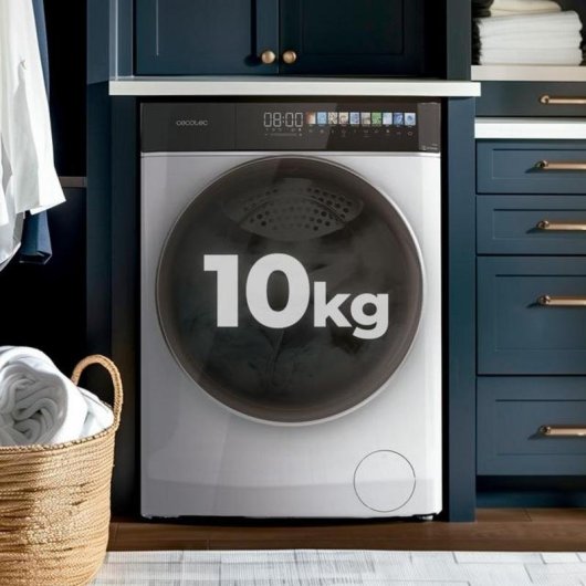 Máquina de Lavar Roupa Cecotec Bolero DressCode 10900 10 kg 1400 rpm A Branco Doseador Automático