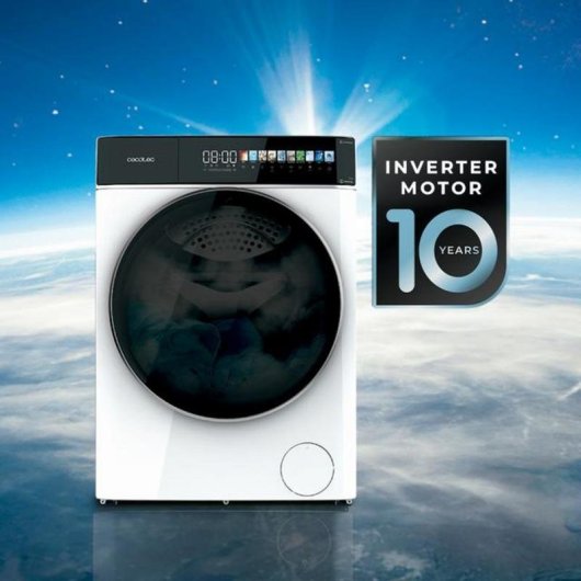 Máquina de Lavar Roupa Cecotec Bolero DressCode 10900 10 kg 1400 rpm A Branco Doseador Automático