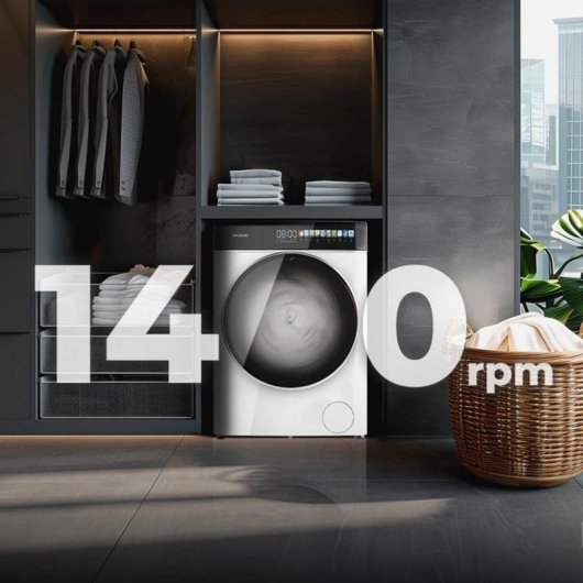 Máquina de Lavar Roupa Cecotec Bolero DressCode 10900 10 kg 1400 rpm A Branco Doseador Automático