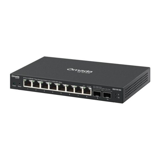 Switch TP-Link ES210X-M2 8x 2.5G Ethernet 2x SFP+ Gestito Rack/Parete