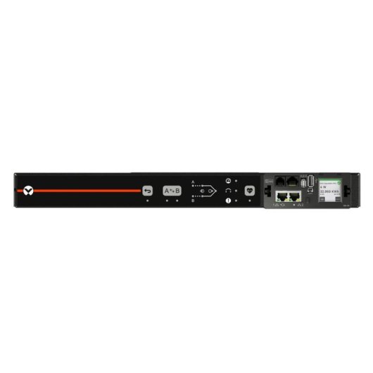 Multiprise Vertiv Geist VA7U21A0 6 Prises Monitorée 1U Monophasée Horizontale