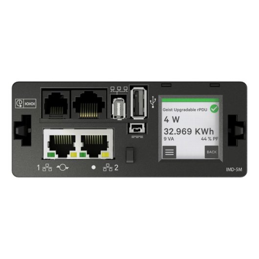 Multiprise Vertiv Geist VA7U21A0 6 Prises Monitorée 1U Monophasée Horizontale