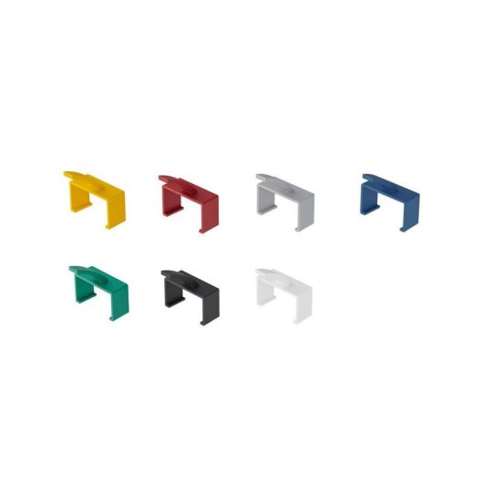 Cable de red Lanview LV-6AFTP-FLEX-ANG-0025W-S Cat6A FTP flexible blanco 0,25 m