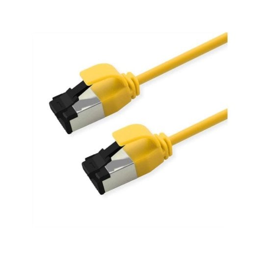 Cable de red Roline 21.15.3421 Cat8.1 1 m S/FTP RJ-45 amarillo