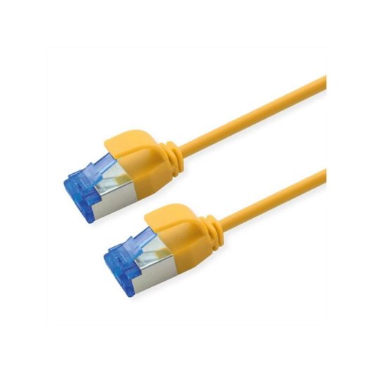 Cable Roline 21.15.4325 Cat6a S/FTP 5 m Amarillo RJ-45 Oro