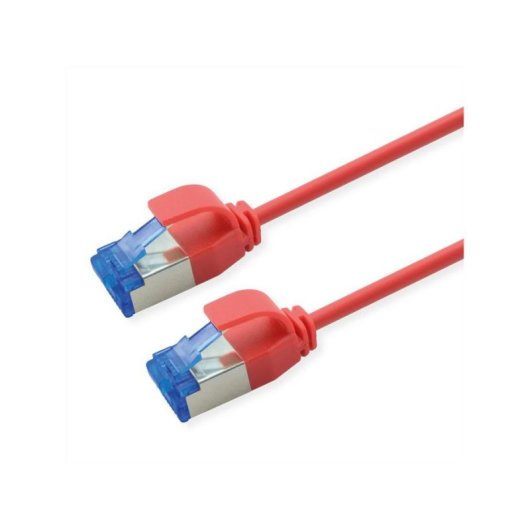 Cable Roline 21.15.4300 Cat6a S/FTP RJ-45 0,5 m Rojo