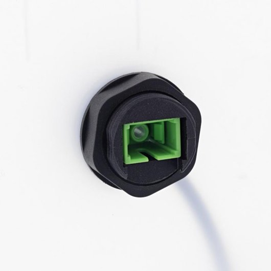 Conector InLine 69927E Negro Hembra Derecho IP68 Poliamida Silicona