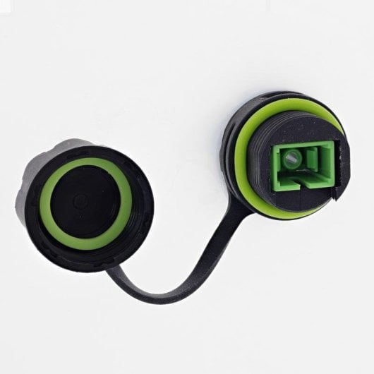 Conector InLine 69927E Negro Hembra Derecho IP68 Poliamida Silicona