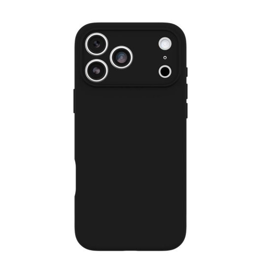 Coque pour mobile OtterBox Figura Series Cover Silicone Noire MagSafe pour iPhone 17 Pro Max