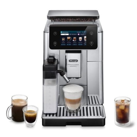 Cafetera Superautomática DeLonghi PrimaDonna Aromatic 2,2L 19 Bares molinillo leche